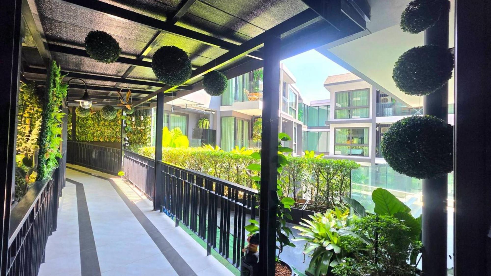 Room In Apartment - A301- Forest View Corner Unit 1Br-1Bath Ao Nang Exteriör bild