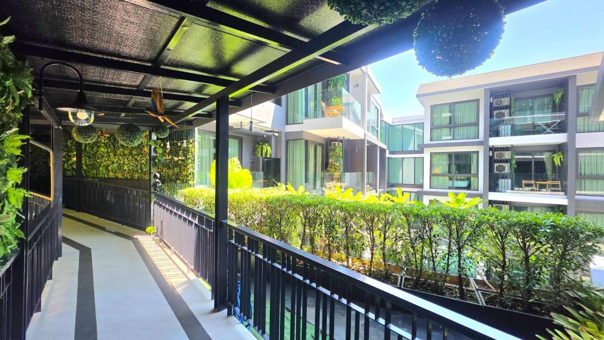 Room In Apartment - A301- Forest View Corner Unit 1Br-1Bath Ao Nang Exteriör bild
