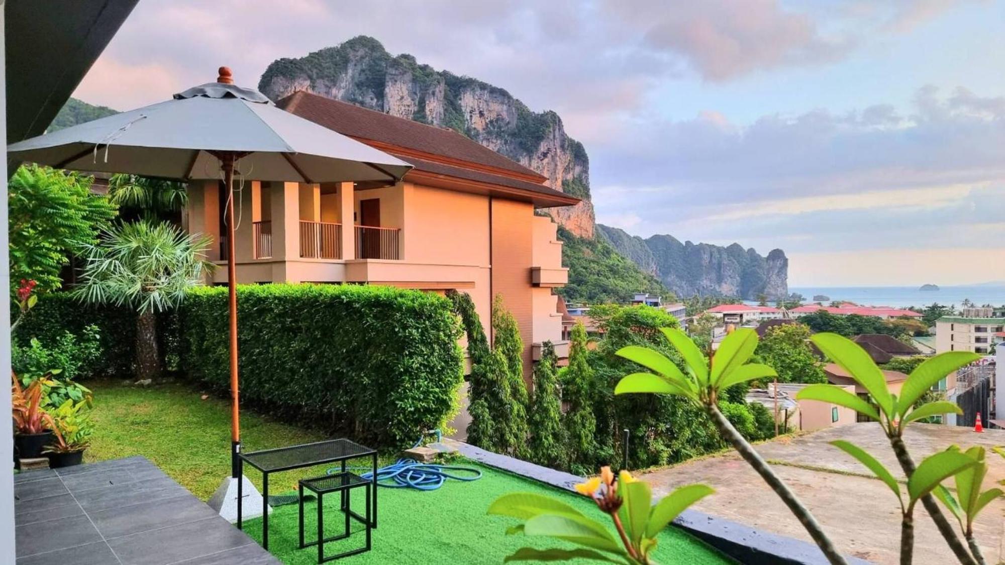 Room In Apartment - A301- Forest View Corner Unit 1Br-1Bath Ao Nang Exteriör bild