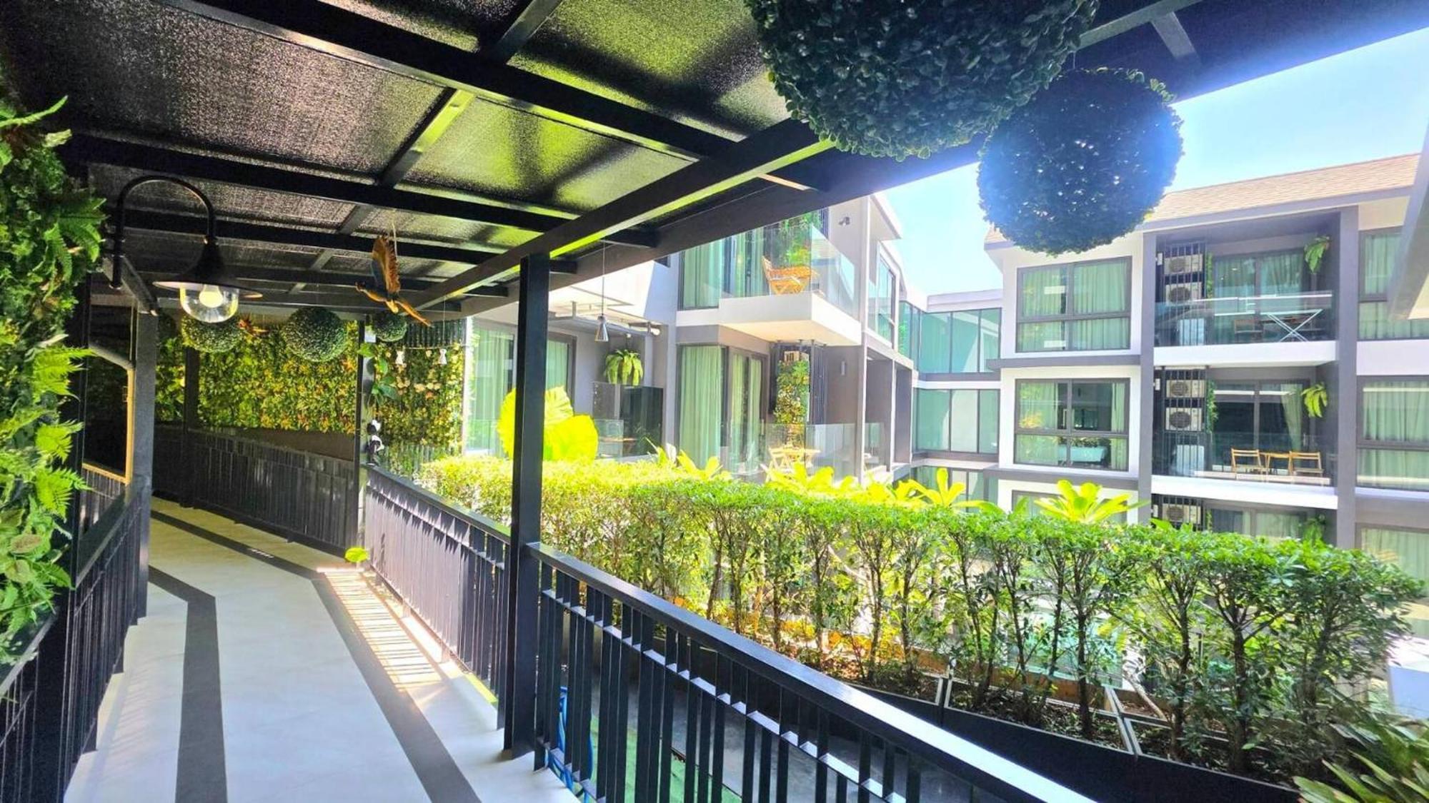 Room In Apartment - A301- Forest View Corner Unit 1Br-1Bath Ao Nang Exteriör bild