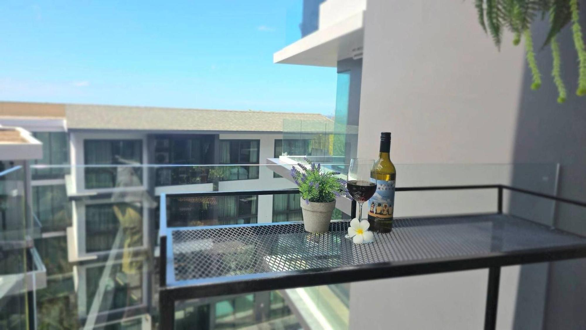 Room In Apartment - A301- Forest View Corner Unit 1Br-1Bath Ao Nang Exteriör bild
