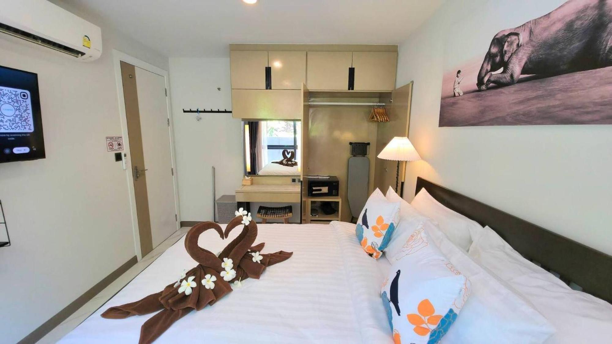 Room In Apartment - A301- Forest View Corner Unit 1Br-1Bath Ao Nang Exteriör bild
