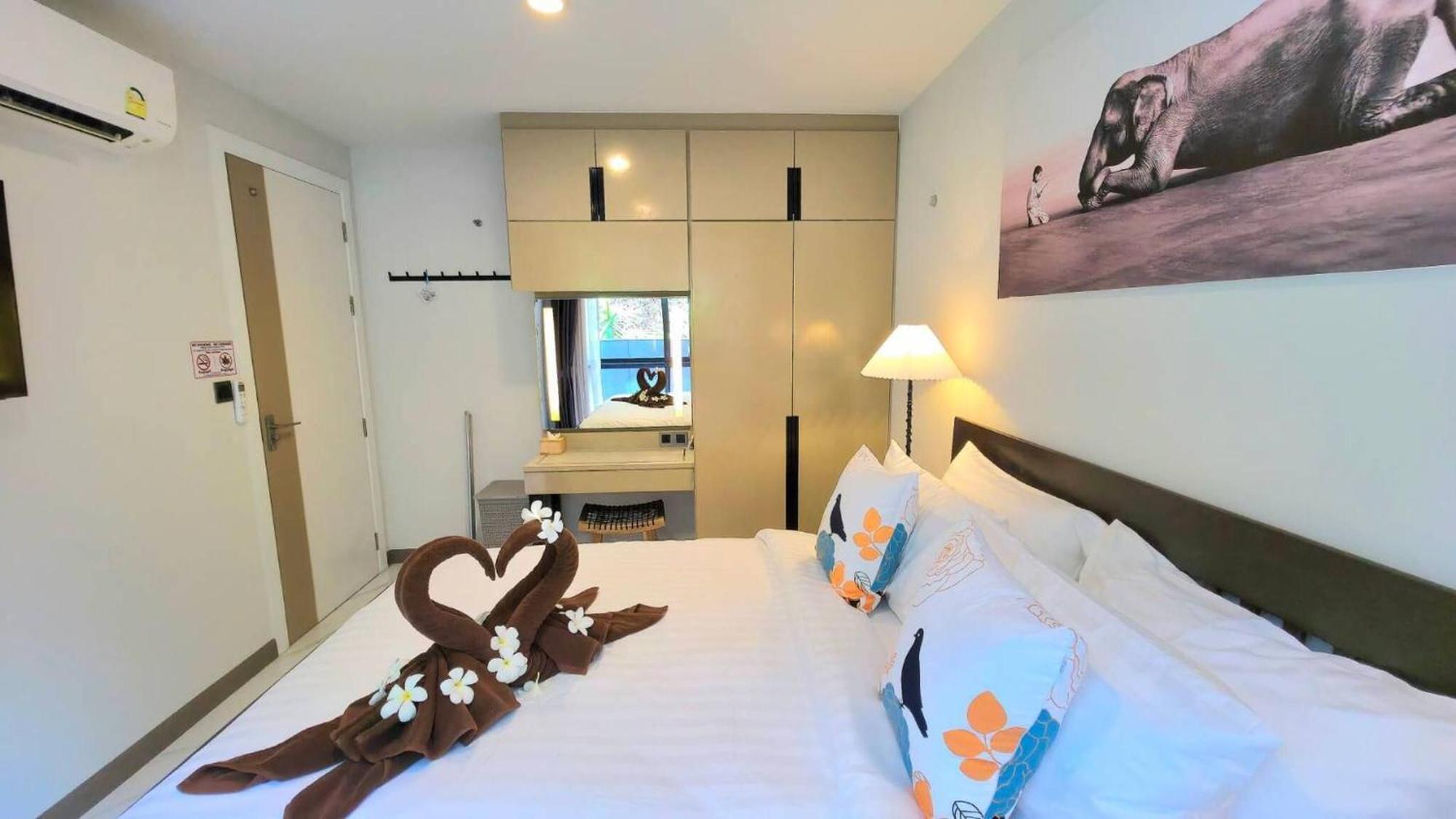 Room In Apartment - A301- Forest View Corner Unit 1Br-1Bath Ao Nang Exteriör bild