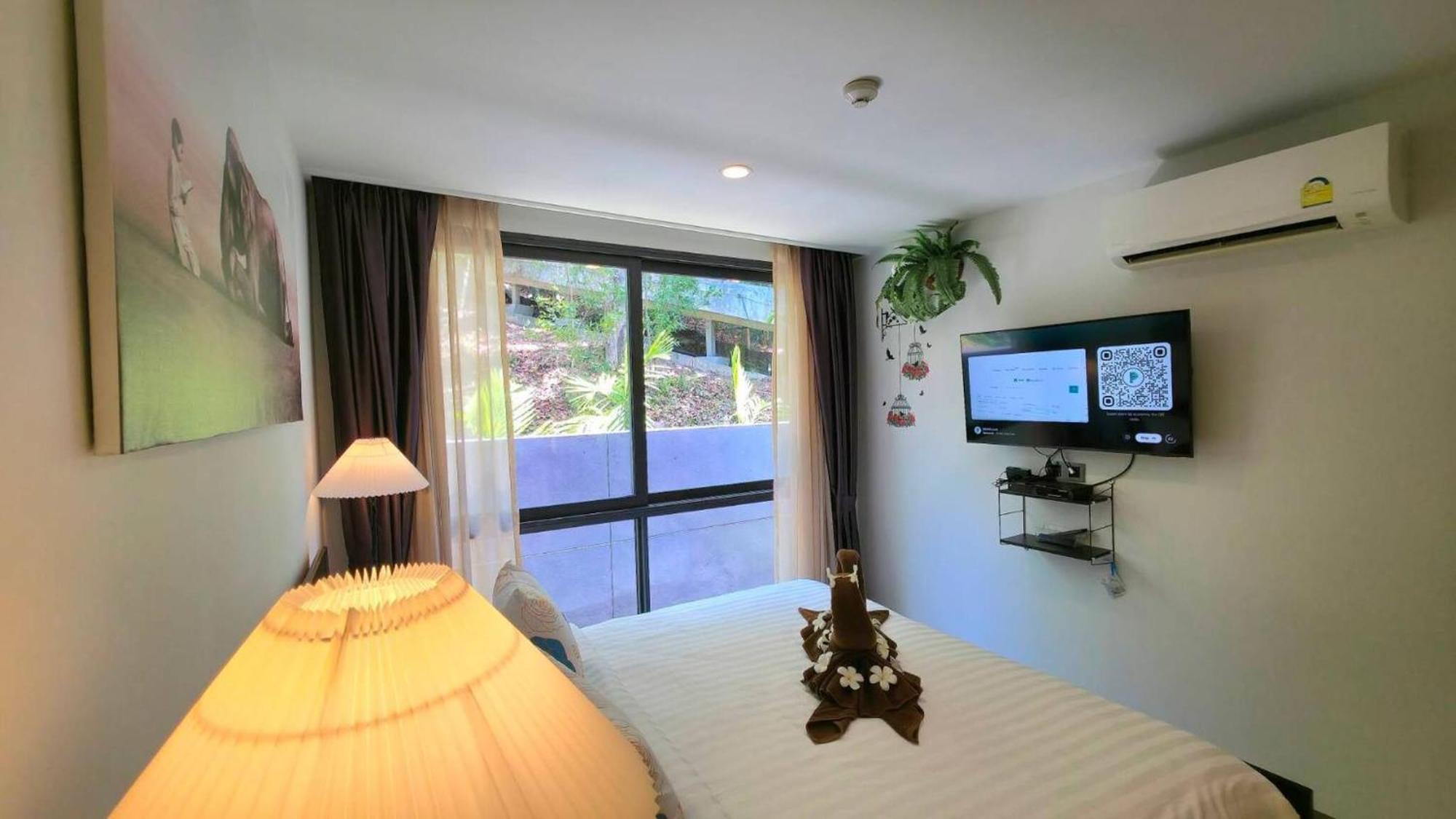 Room In Apartment - A301- Forest View Corner Unit 1Br-1Bath Ao Nang Exteriör bild