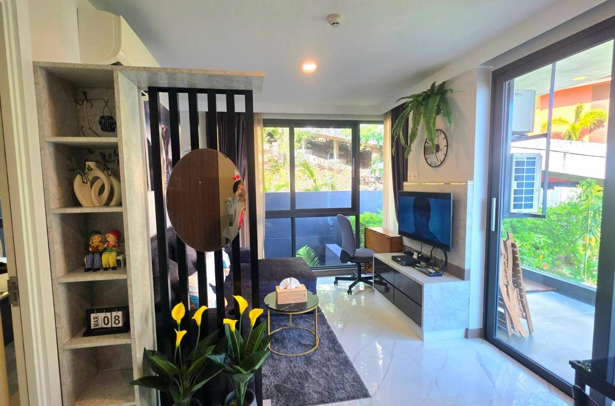 Room In Apartment - A301- Forest View Corner Unit 1Br-1Bath Ao Nang Exteriör bild