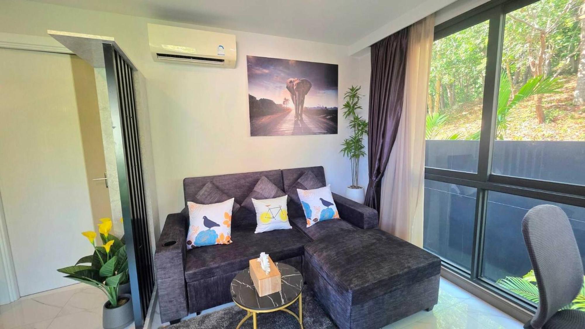 Room In Apartment - A301- Forest View Corner Unit 1Br-1Bath Ao Nang Exteriör bild