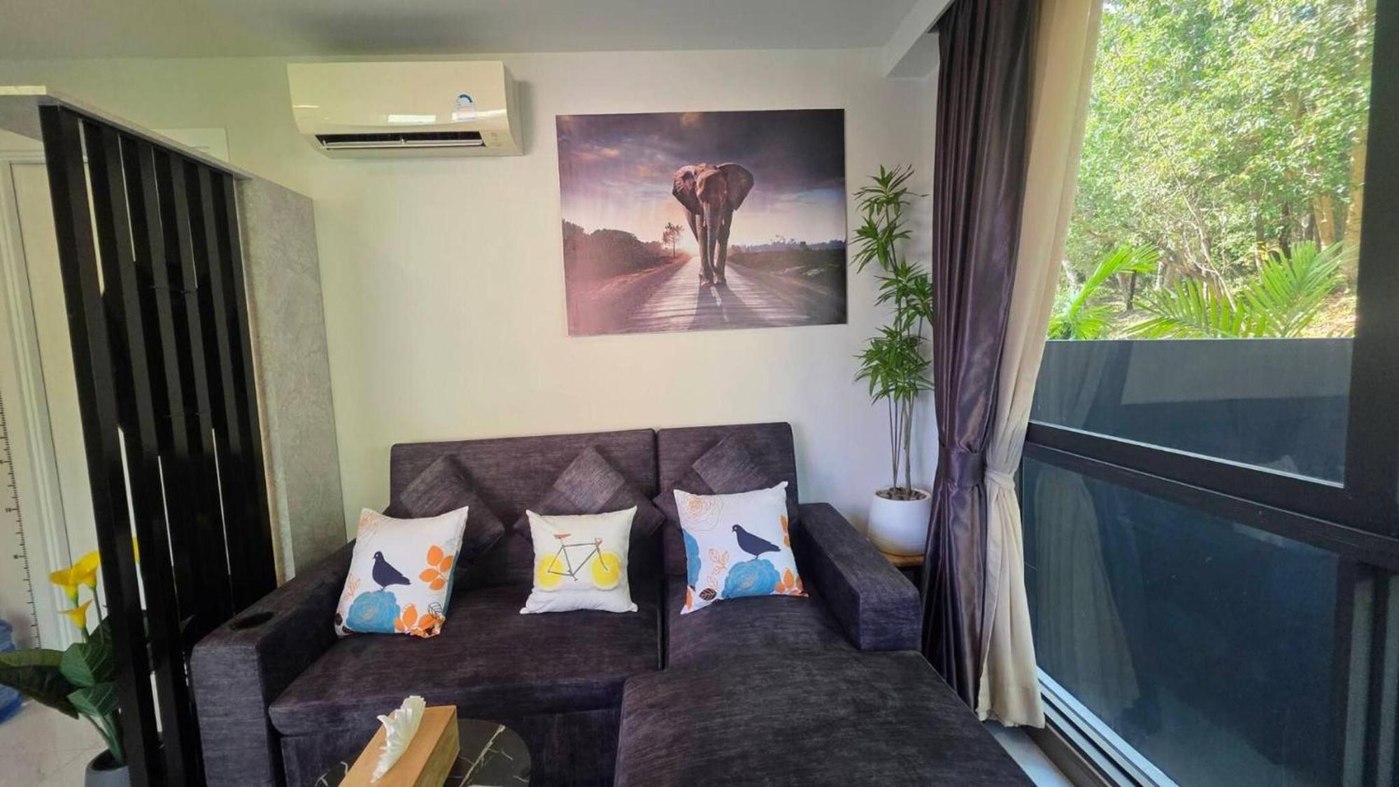 Room In Apartment - A301- Forest View Corner Unit 1Br-1Bath Ao Nang Exteriör bild