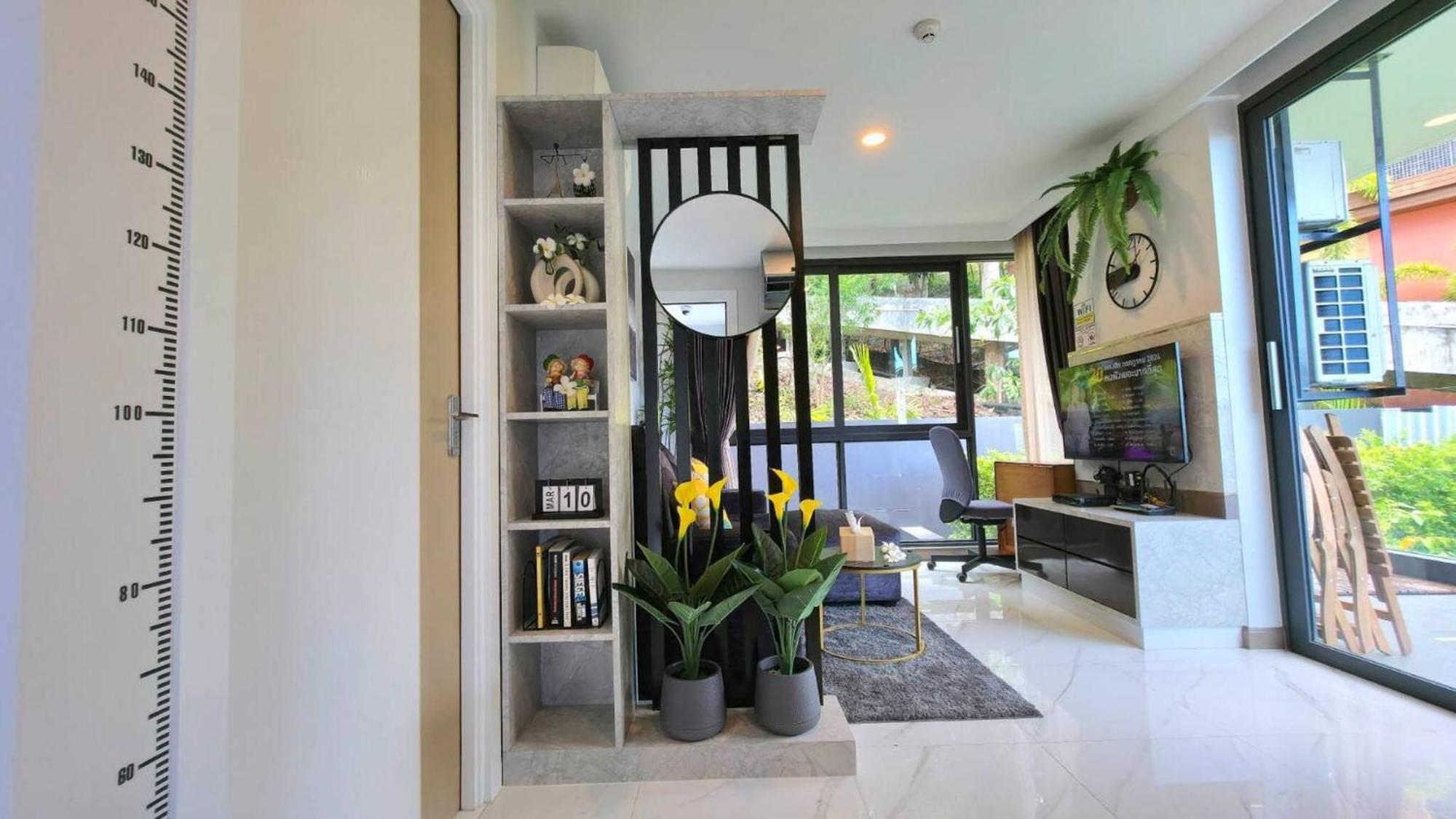 Room In Apartment - A301- Forest View Corner Unit 1Br-1Bath Ao Nang Exteriör bild