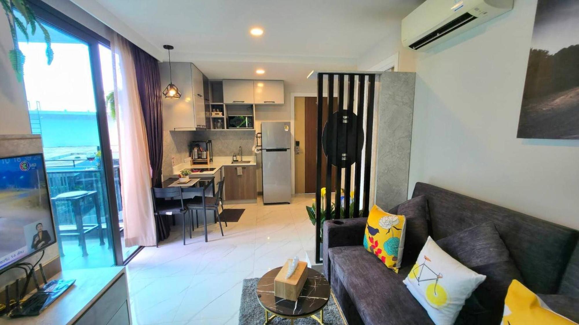 Room In Apartment - A301- Forest View Corner Unit 1Br-1Bath Ao Nang Exteriör bild