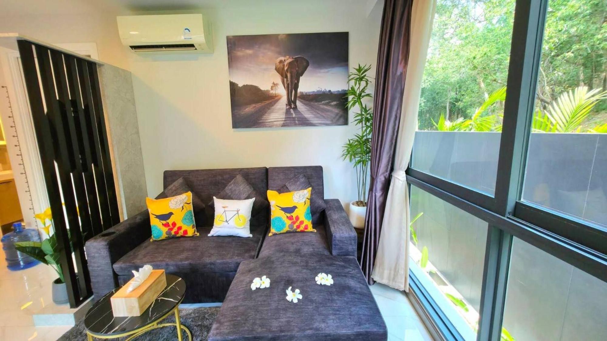 Room In Apartment - A301- Forest View Corner Unit 1Br-1Bath Ao Nang Exteriör bild